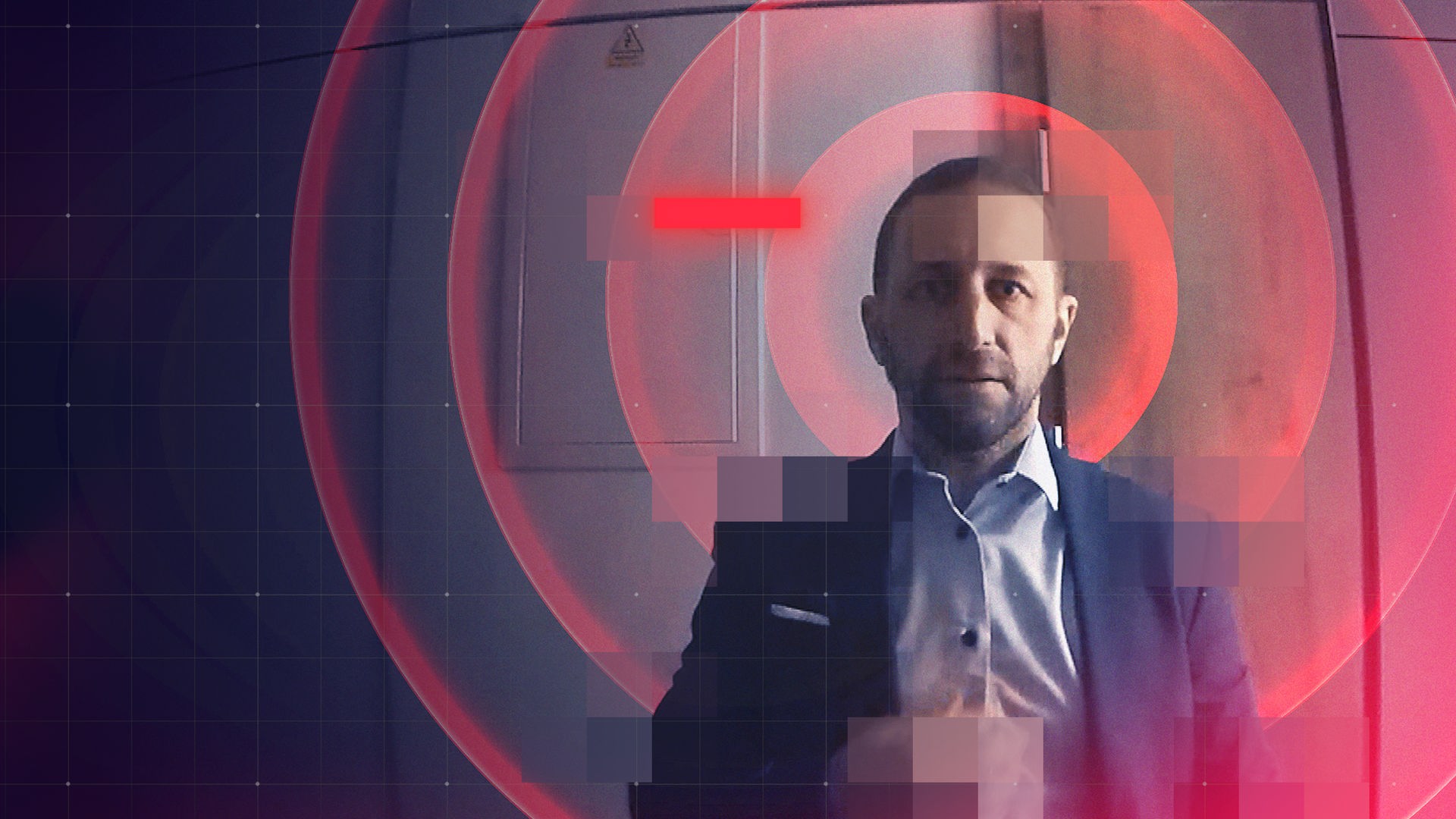 Selfie von Investigativ-Journalist mit versteckter Kamera