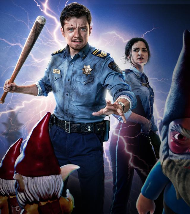 Arnold (Asa Butterfield) und Ellie (Megan Smart) "Gnomes - Angriff der Killerzwerge"