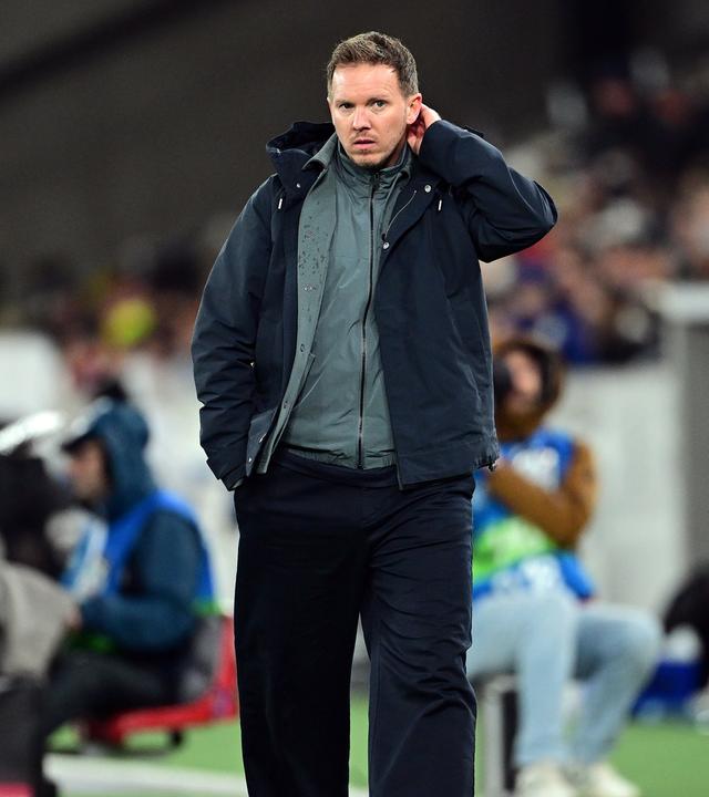 Bundestrainer Julian Nagelsmann (Deutschland) beim Fussball Testspiel: Deutschland - Ghana am 30.03.2026 in Stuttgart 