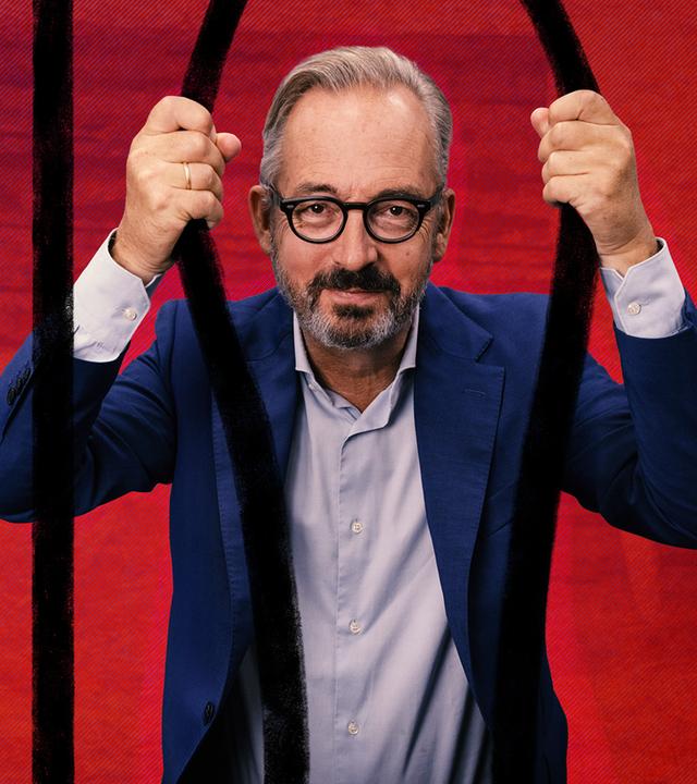 Jan Fleischhauer drückt Gitterstäbe auseinander