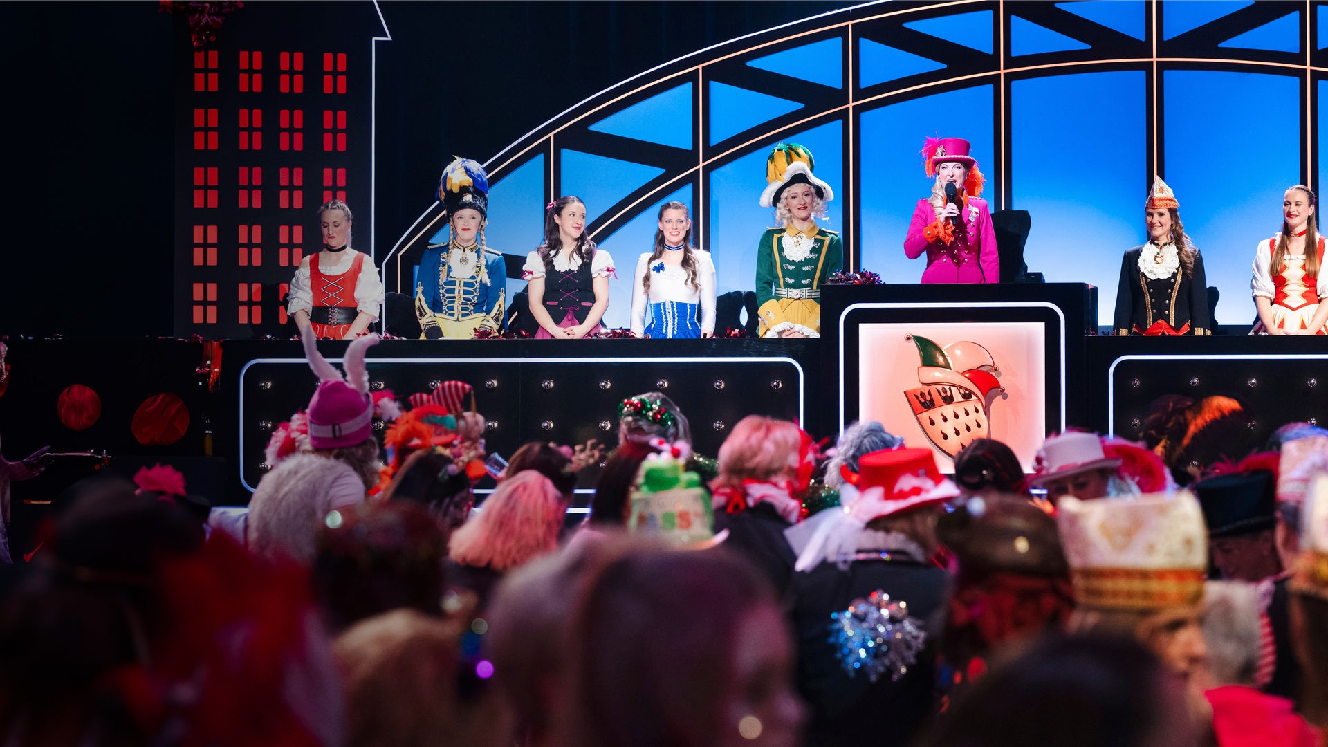 Der "Damen-Elferrat" bei "Kölle Alaaf - Die Mädchensitzung"