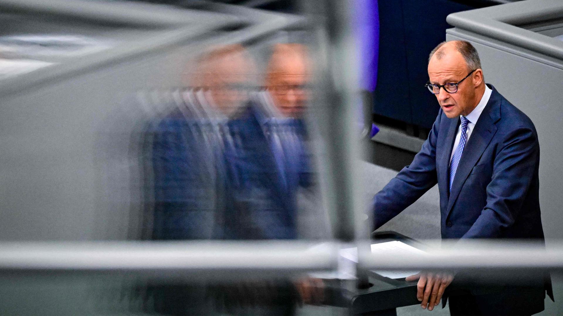 Bundeskanzler Friedrich Merz im Bundestag