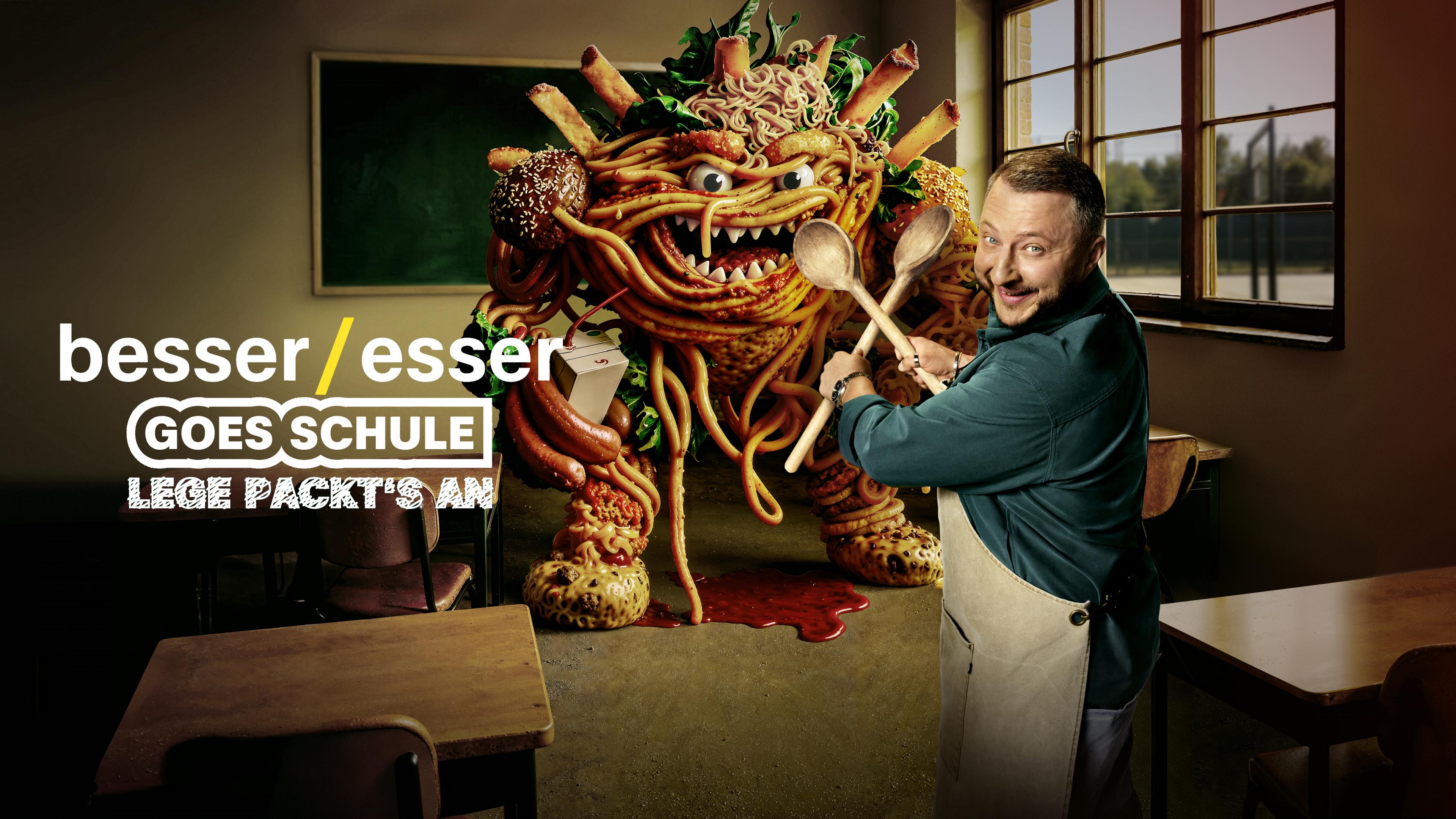 besseresser - goes schule - Lege packts an