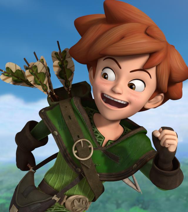 Der 10-jährige Robin Hood steht als Held im Mittelpunkt der Serie und kämpft in Sherwood Forest für Gerechtigkeit.