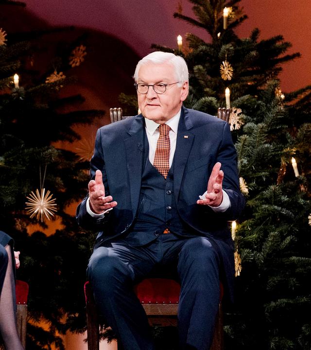 Johannes B. Kerner, Elke Büdenbender, Bundespräsident Frank-Walter Steinmeier