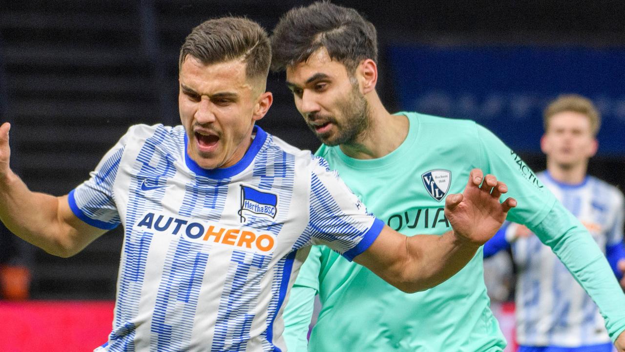 Hertha BSC VfL Bochum 1 1 Bundesliga Highlights ZDFmediathek