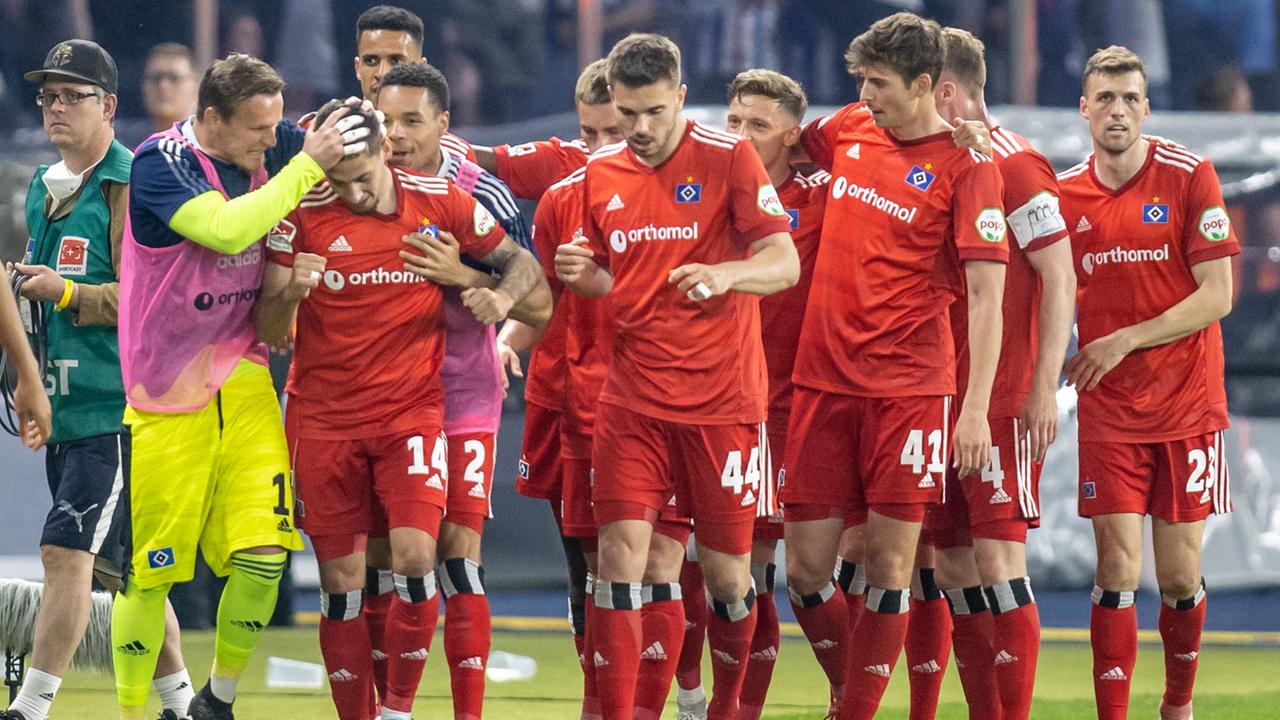 HSV siegt im Hinspiel bei der Hertha Bundesliga - Highlights