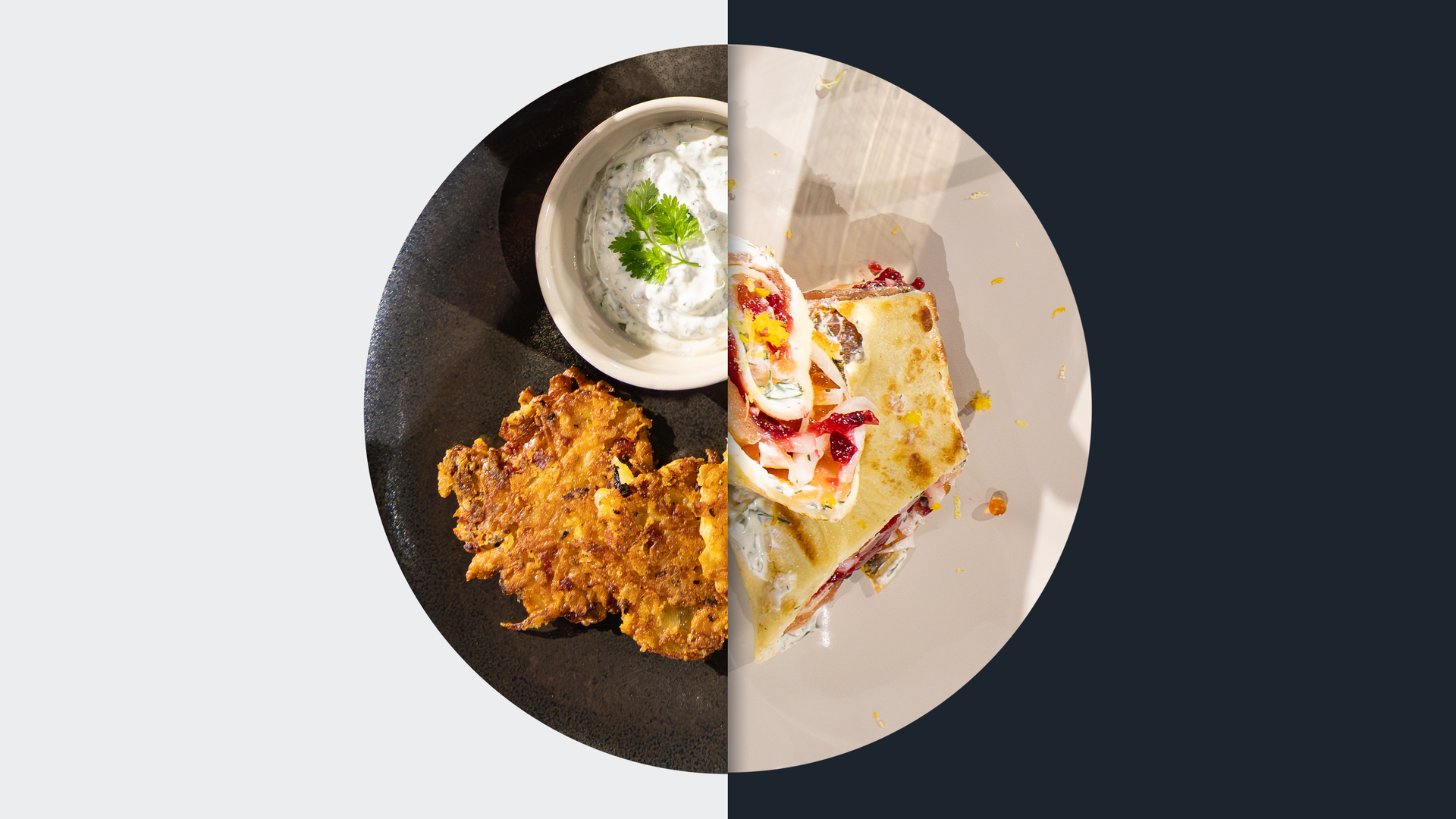 Herzhafte Rösti vs. Gefüllte Crêpe