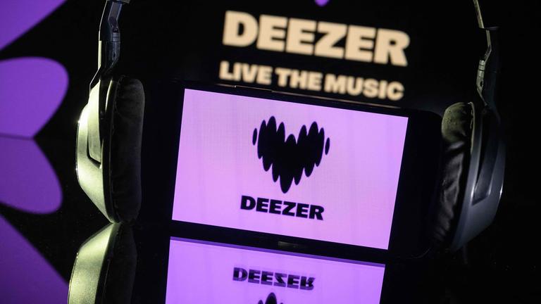 Logo von "Deezer"