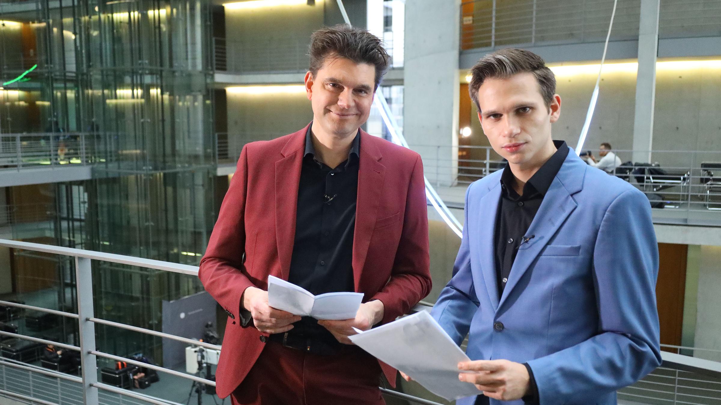 Lutz van der Horst und Fabian Köster