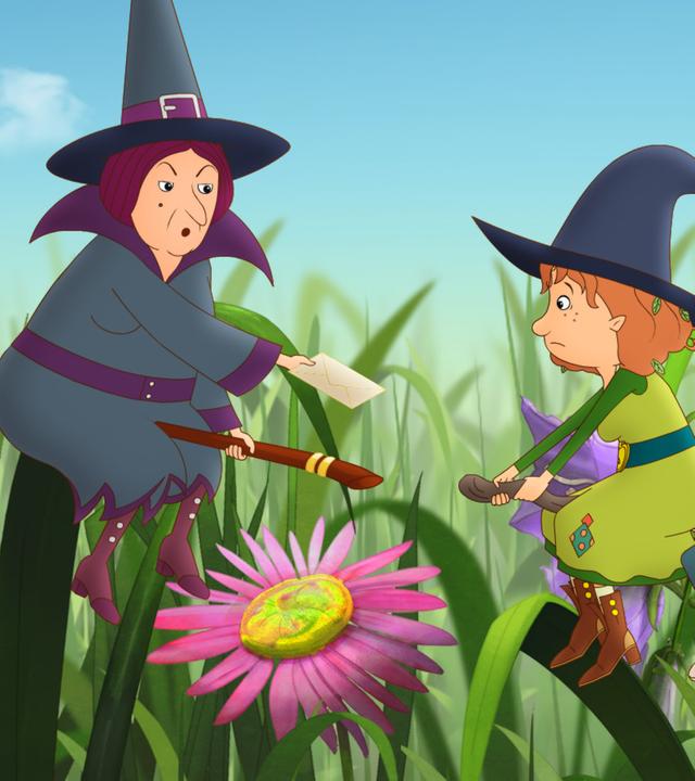 Eine Einladung von der Oberhexe Pestilla? Das verheißt nichts Gutes.