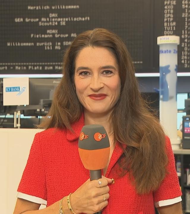 Sina Mainitz zugeschaltet aus der Frankfurter Börse