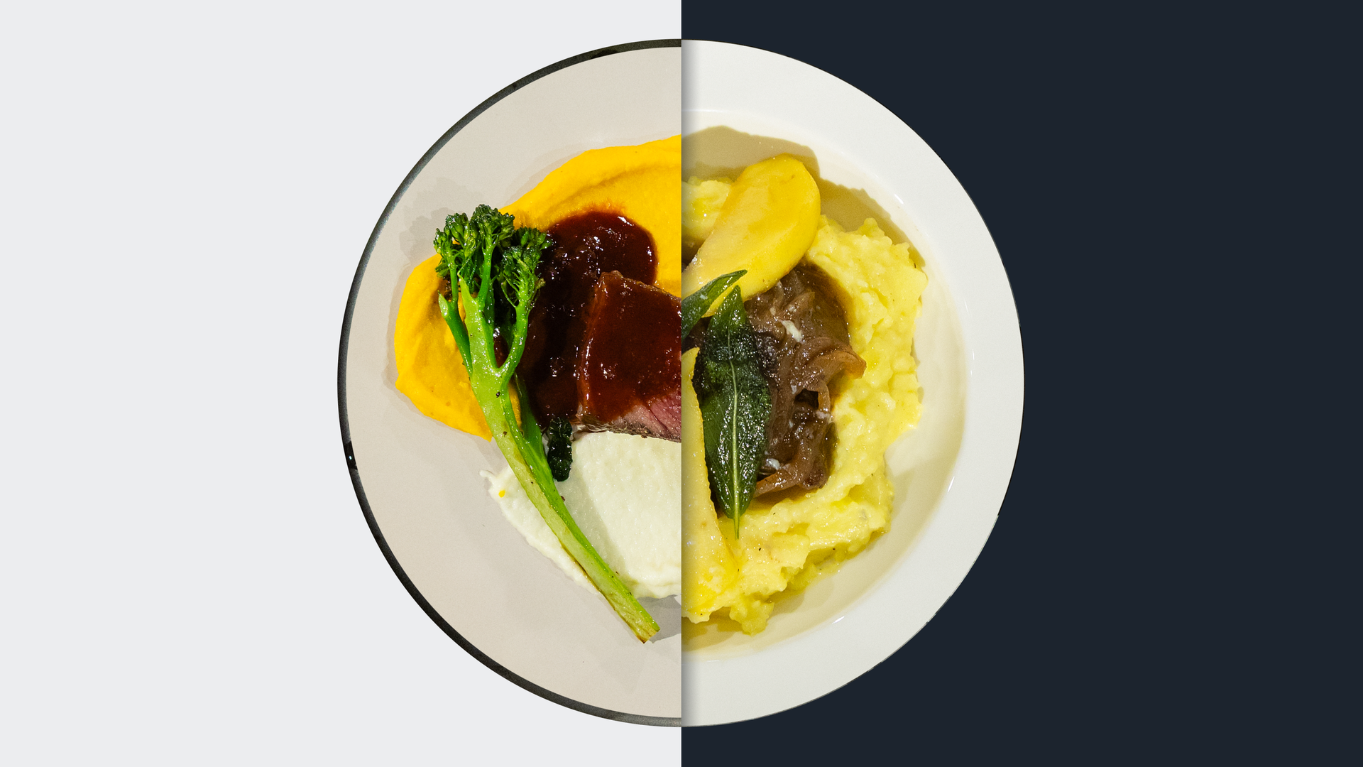 Hirschruecken vs. Rehleber-Geschnetzeltes