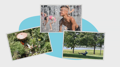 Sommerhitze in Städten - Das kann helfen