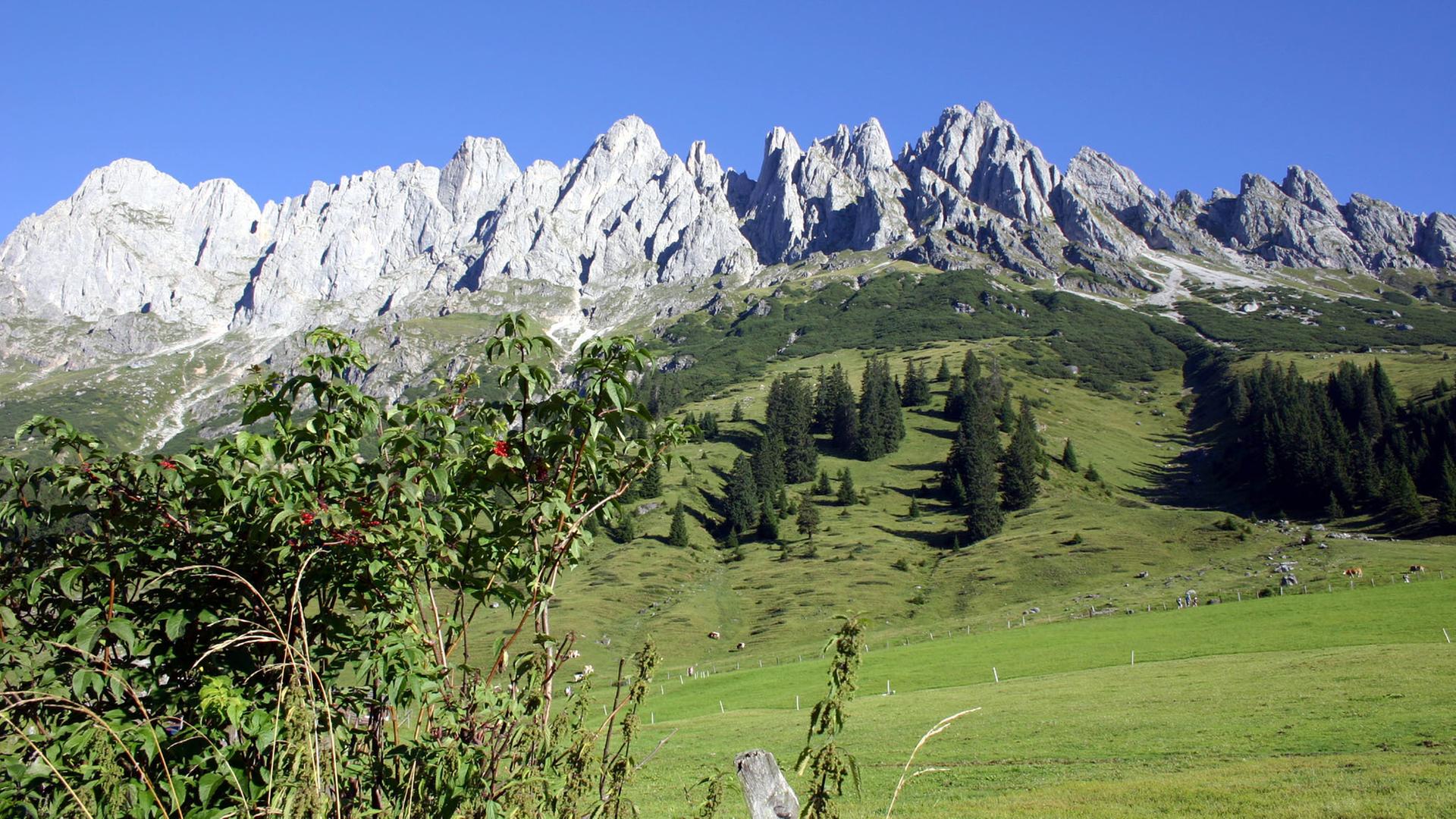Der Hochkönig, mit 2.941 Metern höchster Gipfel der Salzburger Kalkhochalpen