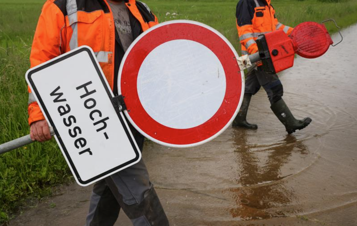 Katastrophenschutz warnt vor Überschwemmungen