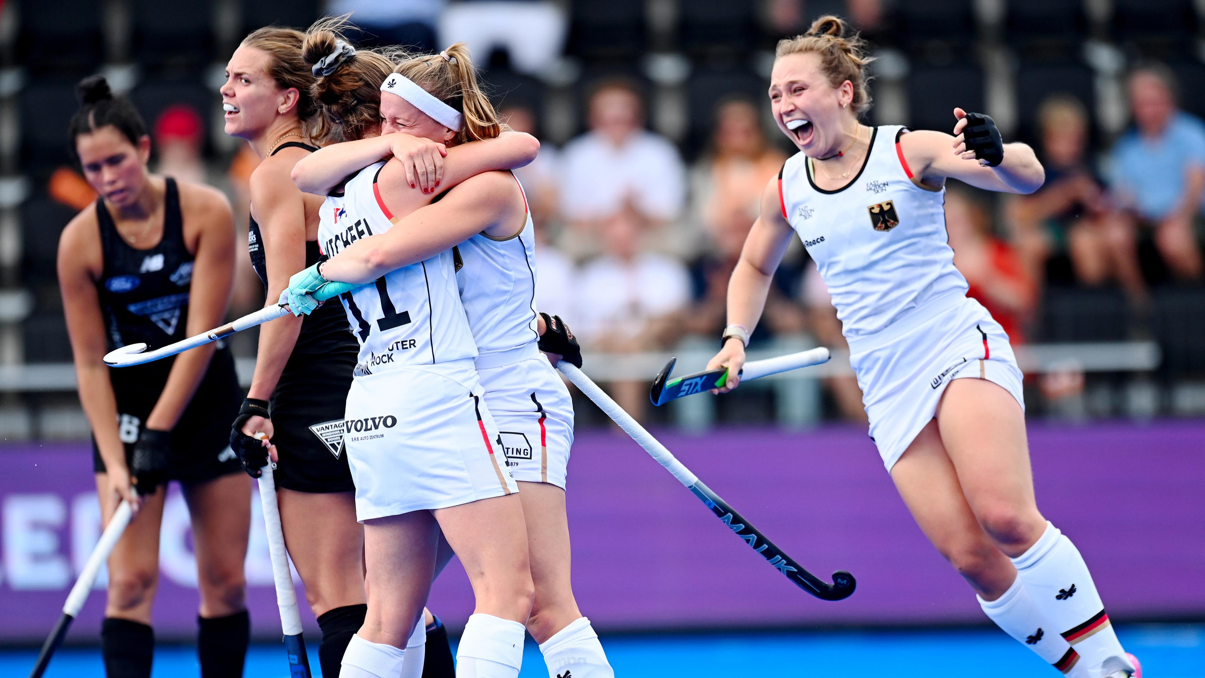 Hockey-WM der Frauen Deutschland erreicht Halbfinale