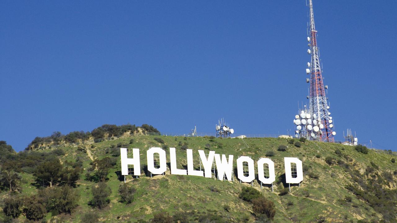 the Hollywood sign in California