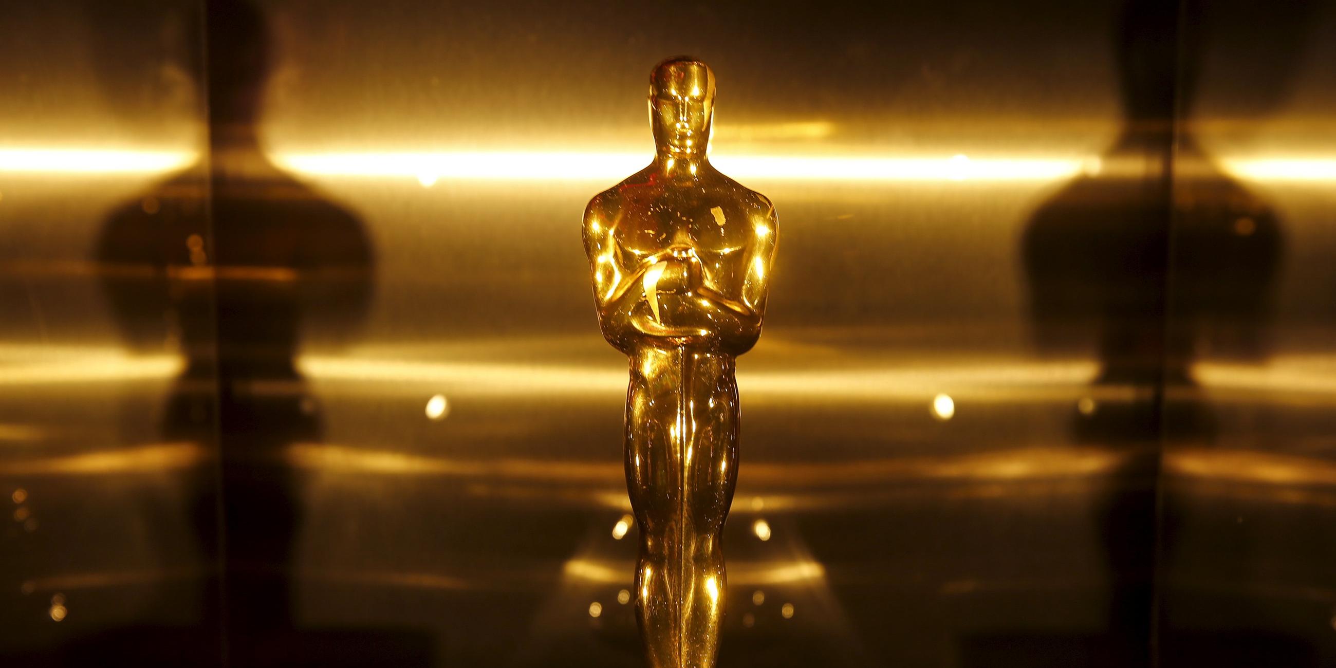 "Hollywood Stories: Die weißen Oscars": Goldene Oscar-Statue