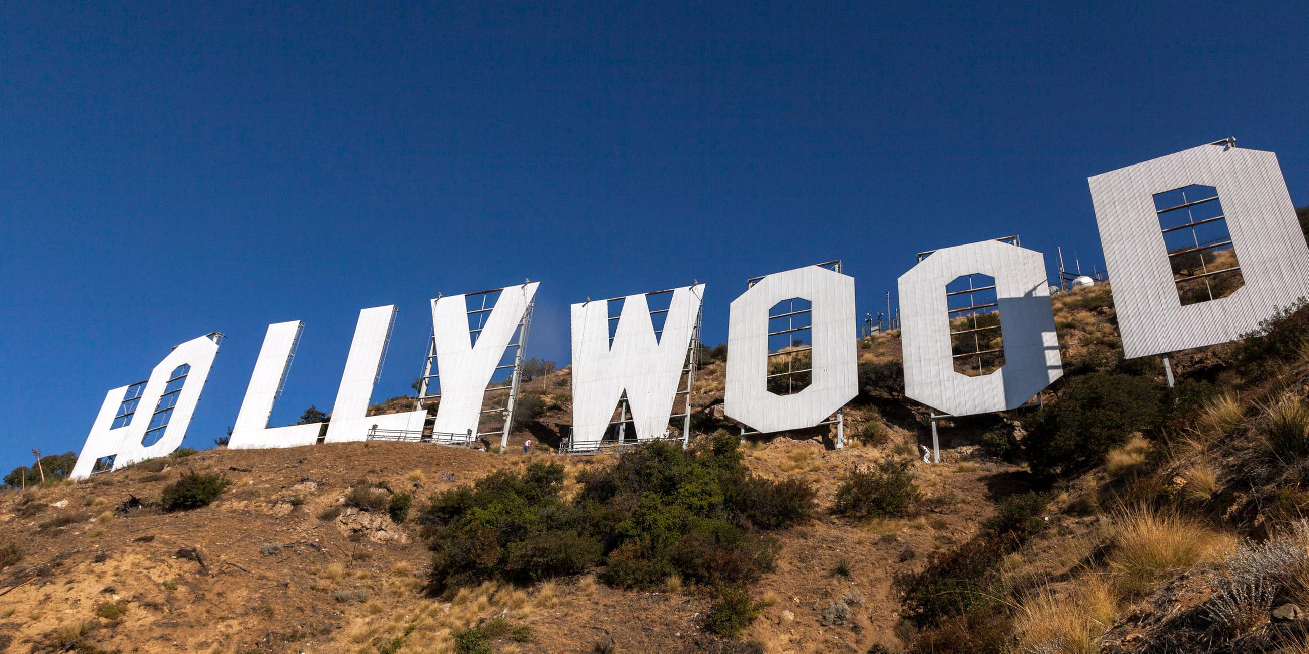 Der Hollywood-Schriftzug in Los Angeles