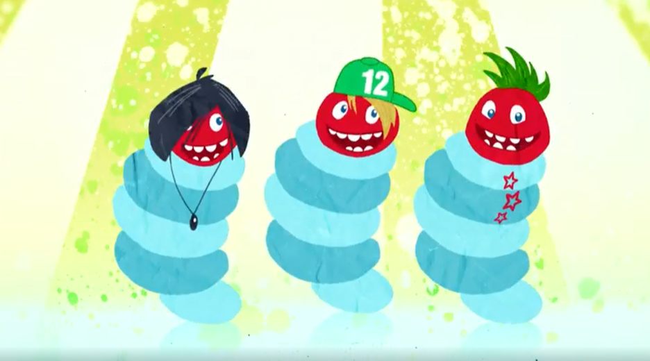 Holzwürmer beißen sich durchs Holz.