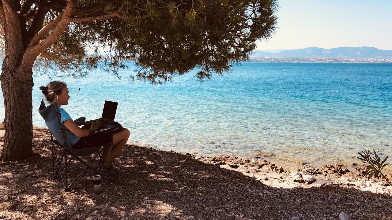 Homeoffice am Strand - ZDFmediathek