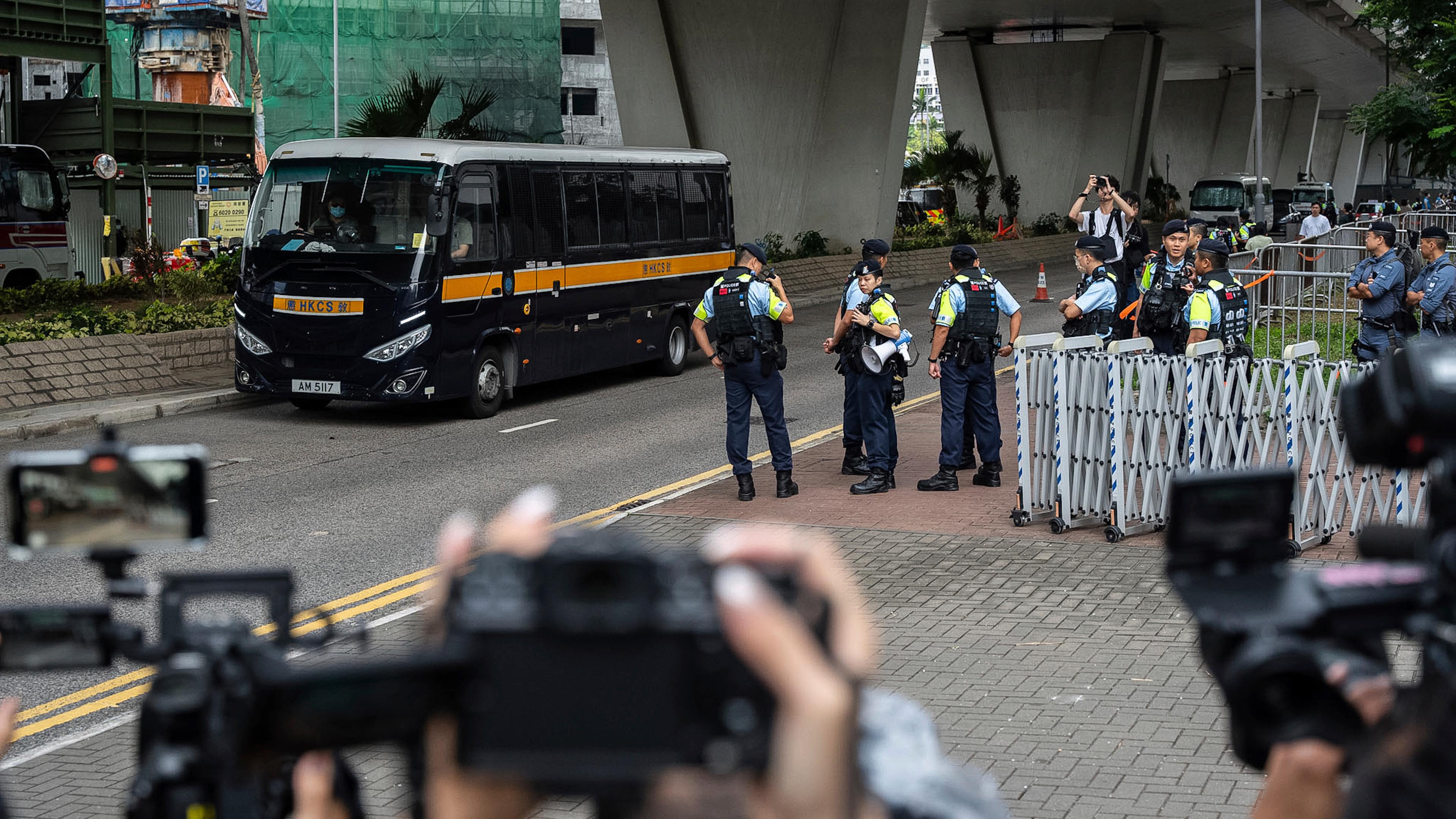 Prozess gegen Demokratie-Aktivisten in Hongkong