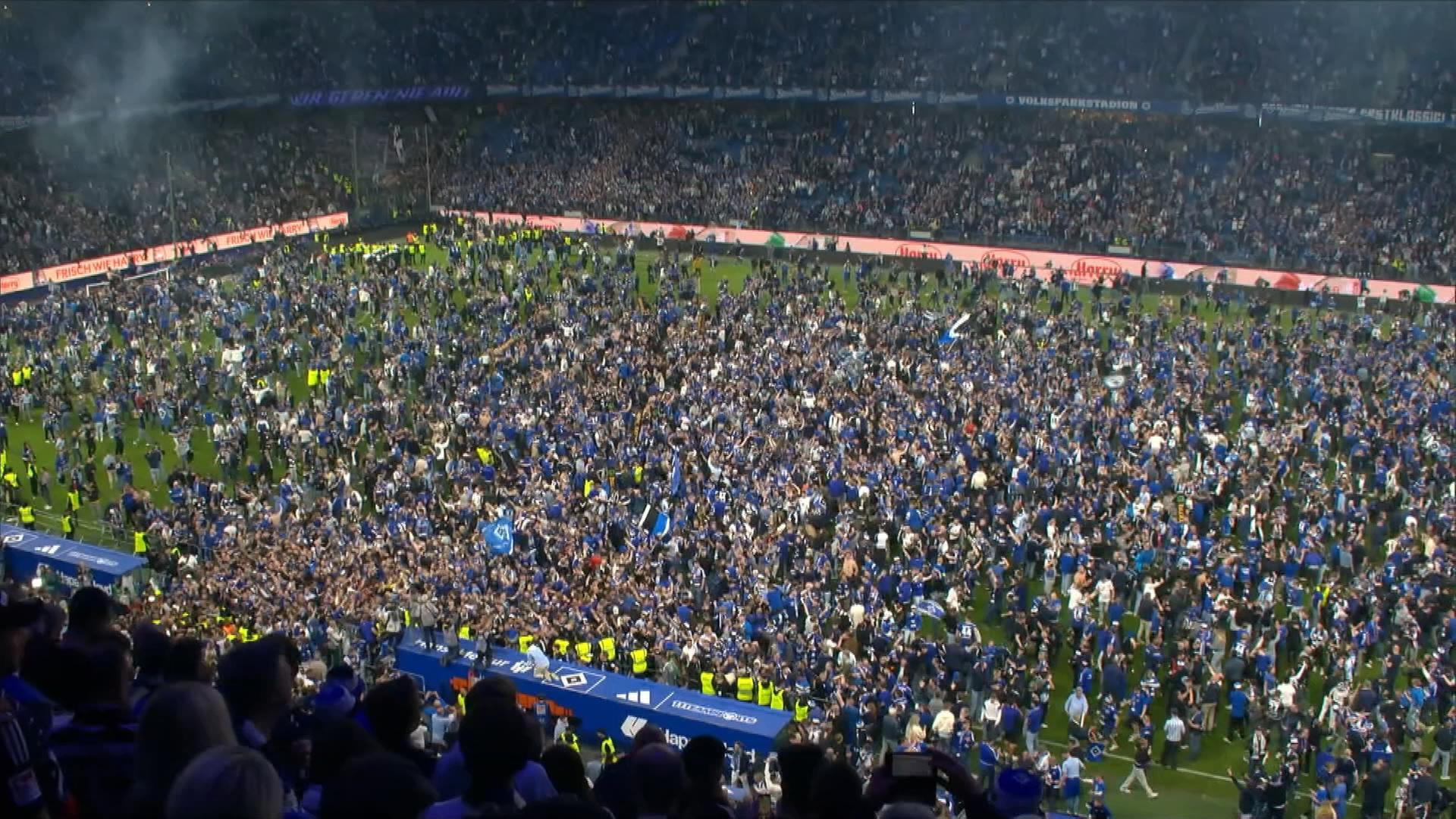 Freudentaumel beim HSV 
