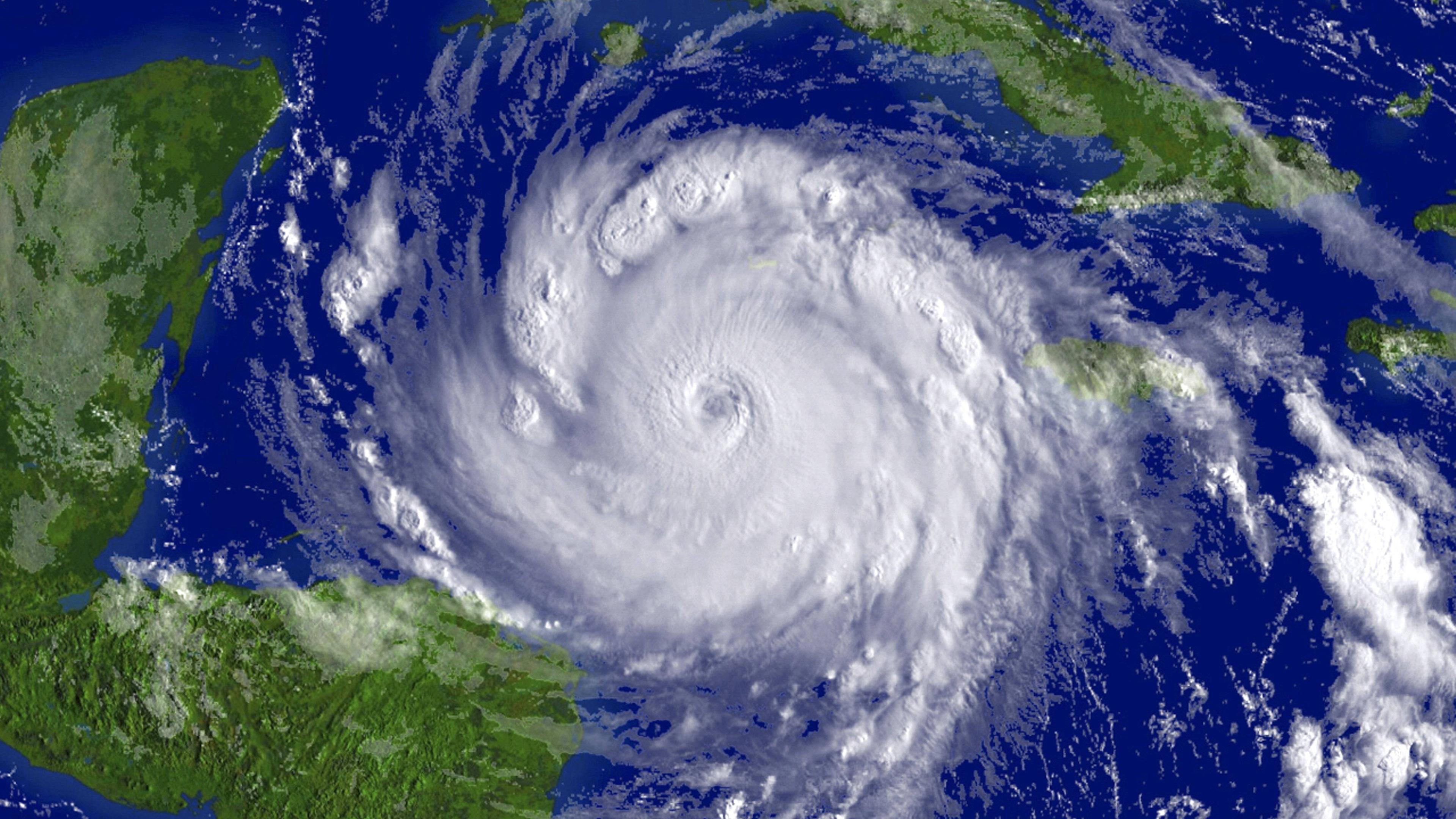 Satellitenbild Hurrikan