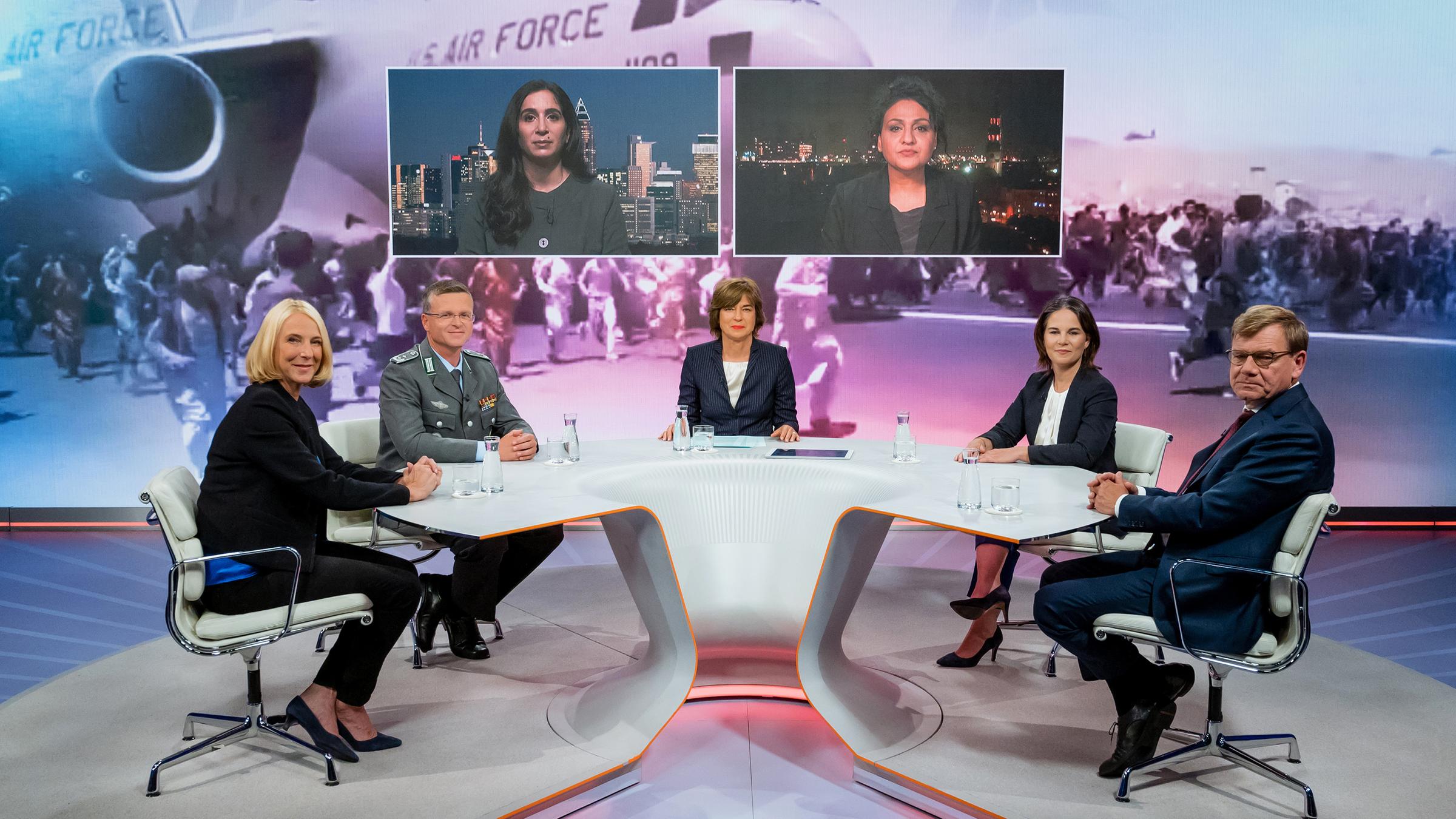 maybrit illner spezial: Triumph der Taliban – woran ist der Westen gescheitert?