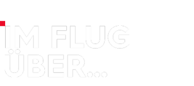 Im Flug über Logo links