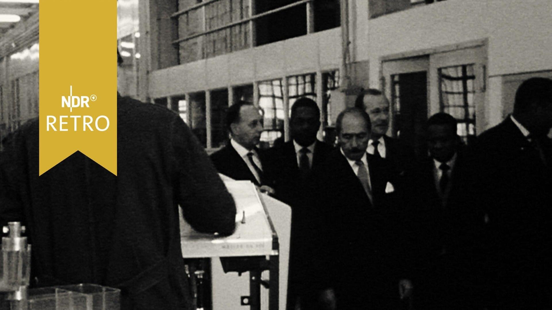 Afrikanische Politiker besuchen Hamburg (stumm)