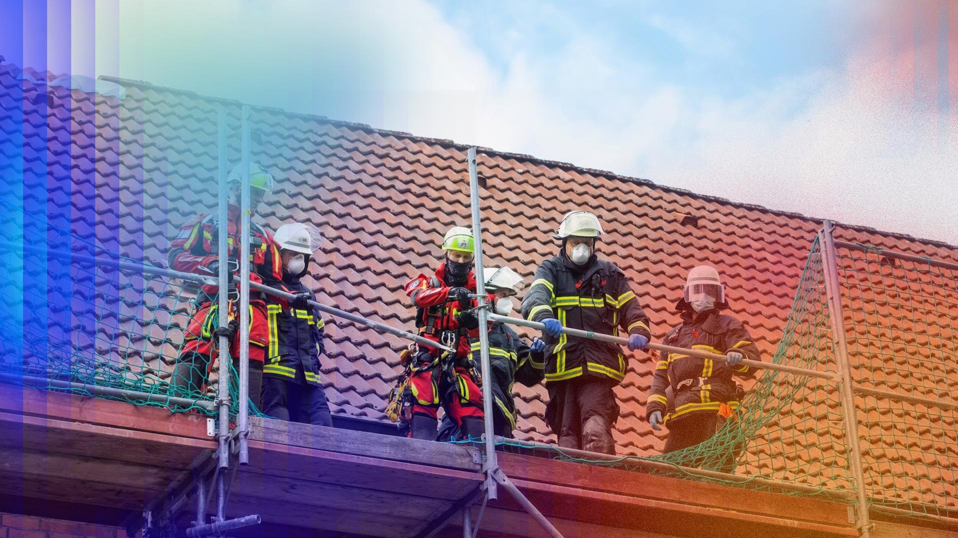 Alarm auf der Baustelle