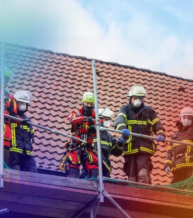 Alarm auf der Baustelle