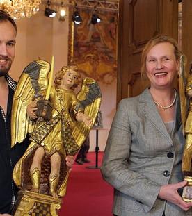 Alt oder uralt? Zwei Leuchterengel und mehr