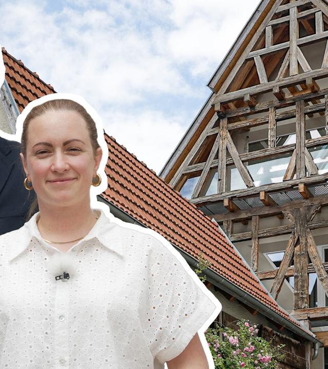 Altes Fachwerk, neues Haus