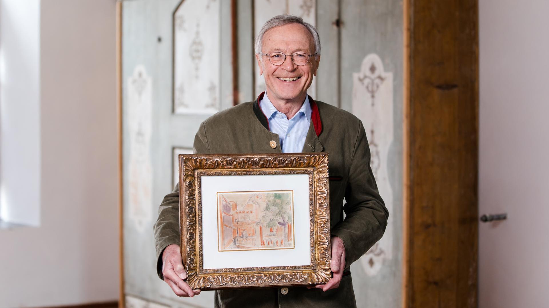 Aquarell: Ein echter Kirchner? Und mehr ...