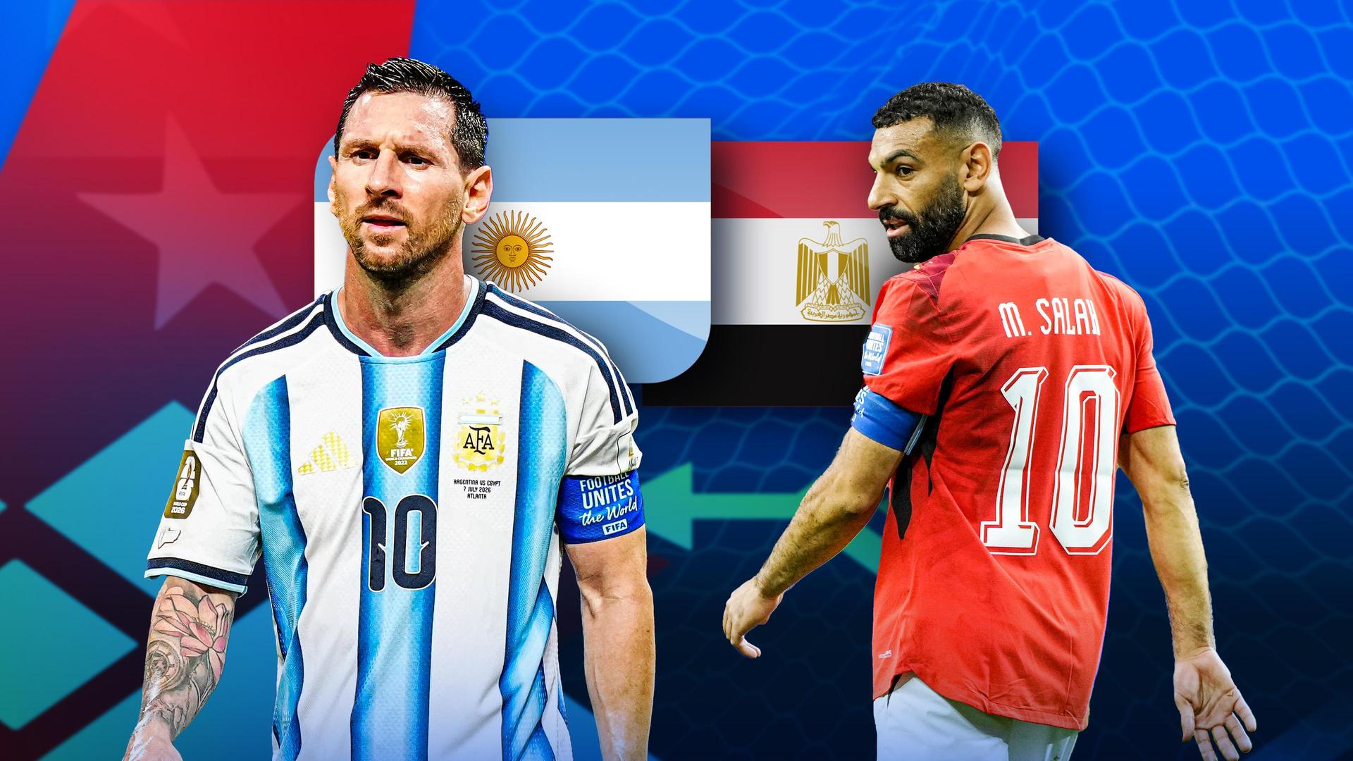 Argentinien gegen Ägypten - das Re-Live