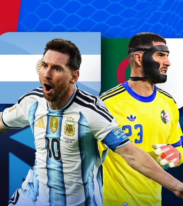 Argentinien gegen Algerien - das Re-Live
