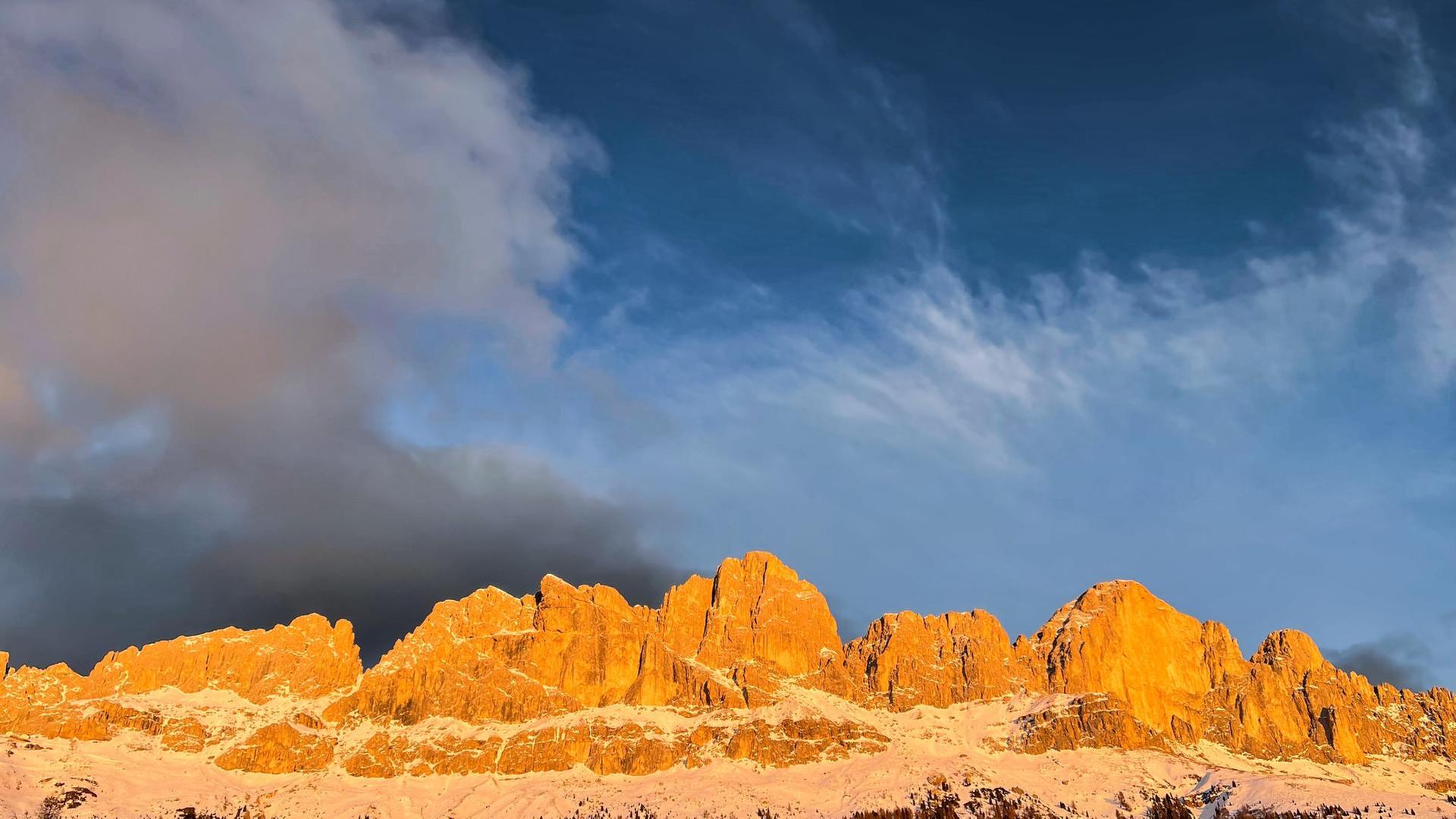 Auf Hütten und Almen im Rosengarten