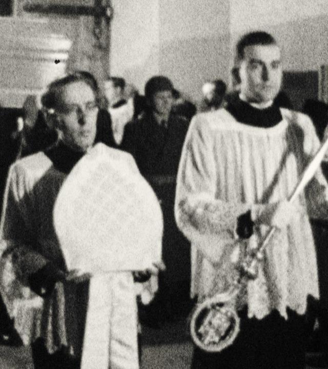 Aufbahrung von Joseph Kardinal Wendel, Erzbischof von München-Freising