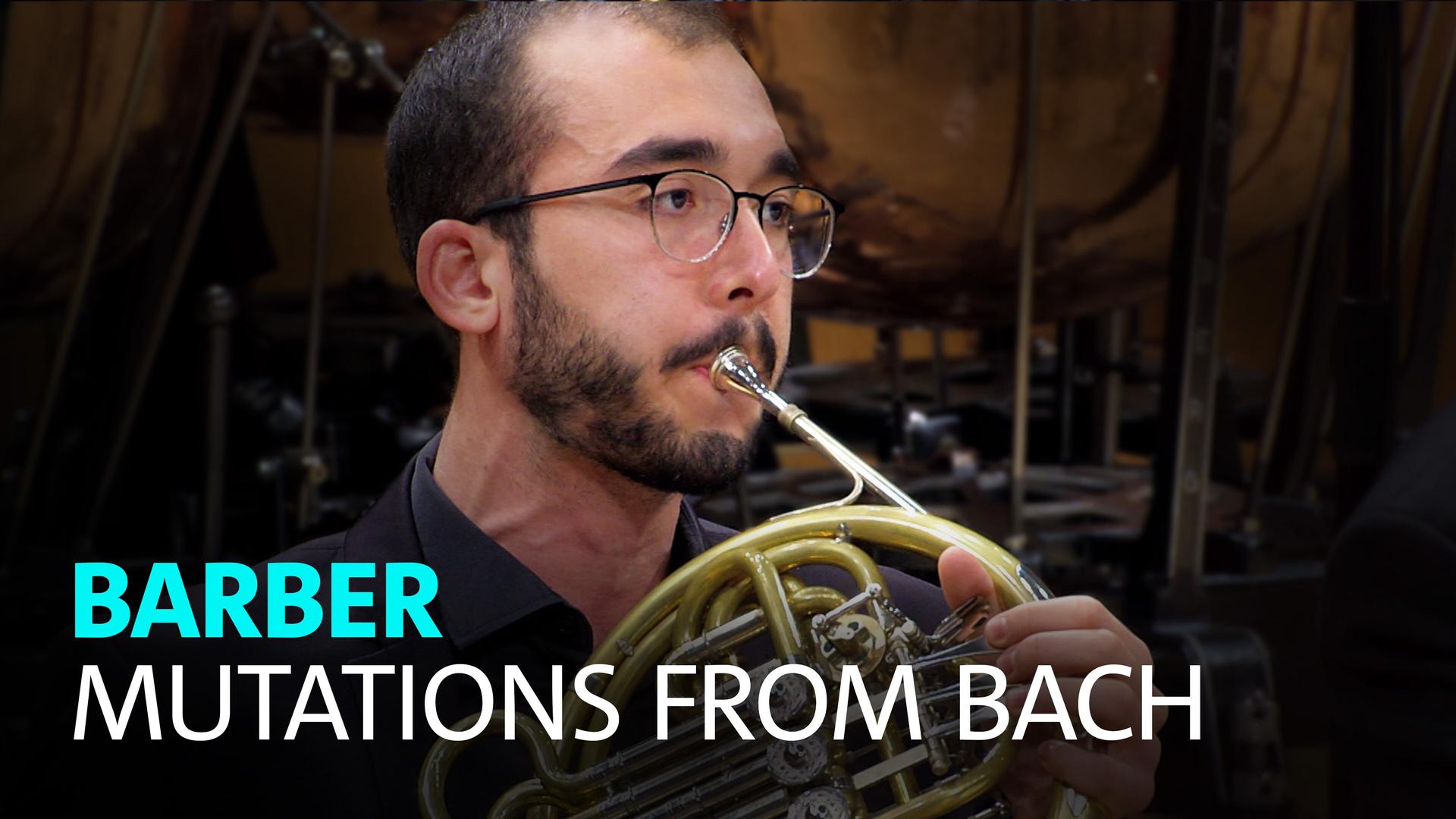 Barber · Mutations from Bach · WDR Sinfonieorchester · Eric Crees · WDR