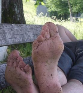 Barfuß wandern mit dem Schmidt Max