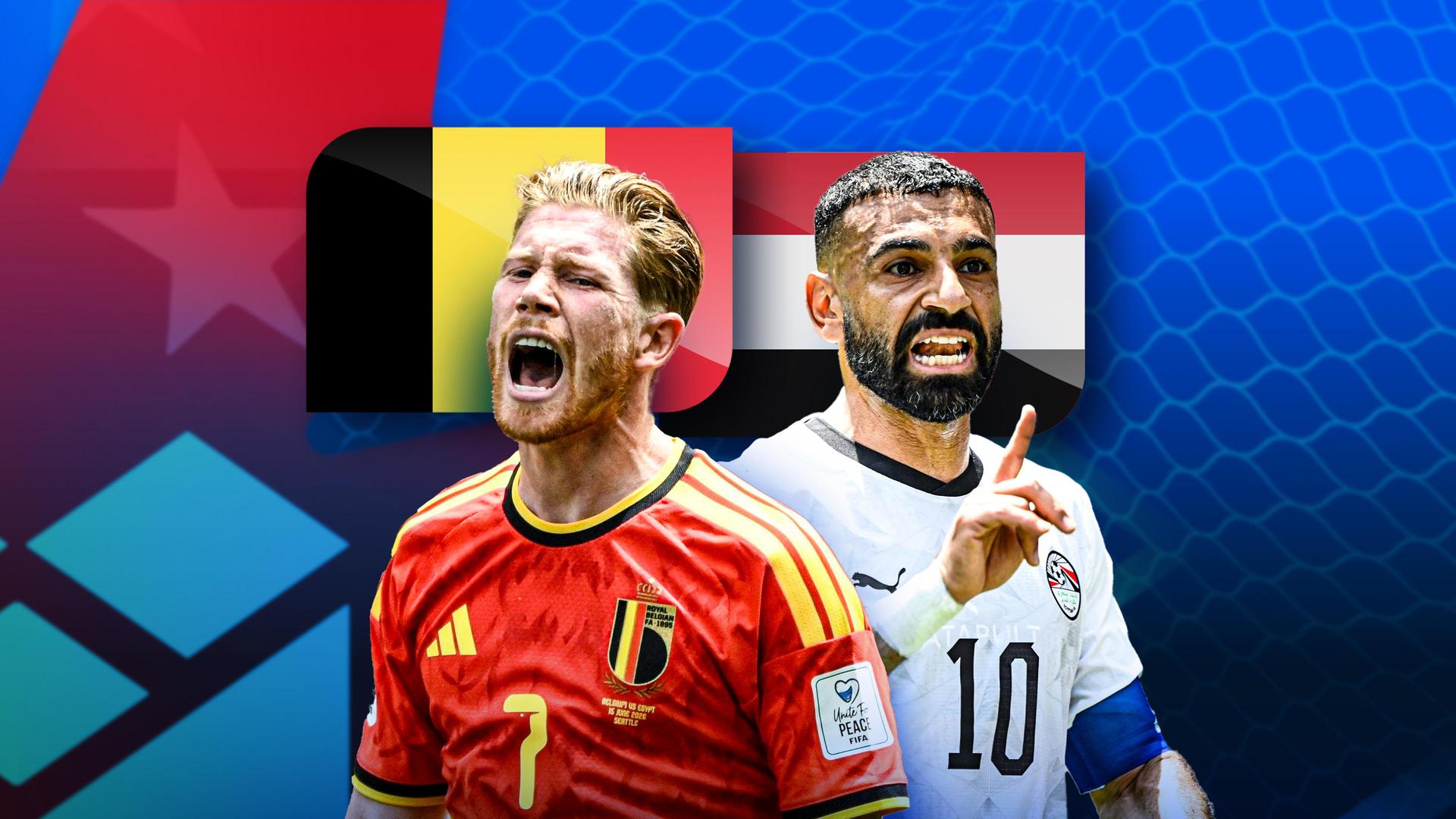 Belgien gegen Ägypten - das Re-Live