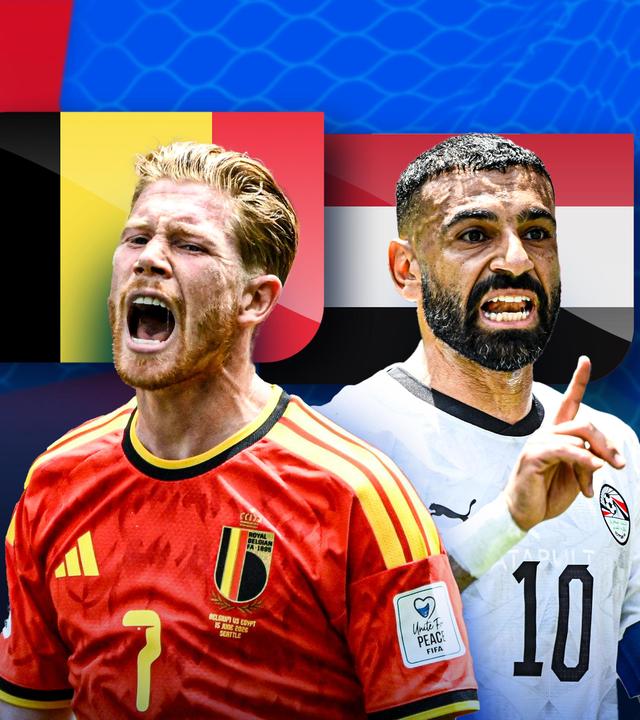 Belgien gegen Ägypten - das Re-Live