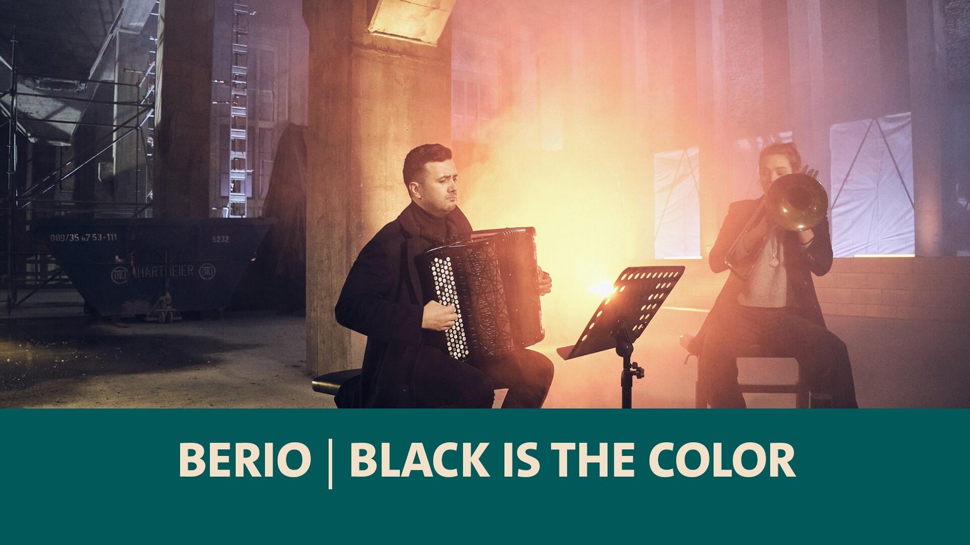 Berio · Folk Songs · Black is the color · Goran Stevanovich · Maxine Troglauer · BR-KLASSIK