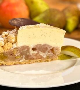 Birnen-Vanille-Torte