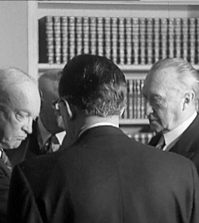 Bundeskanzler Adenauer in den USA (stumm)