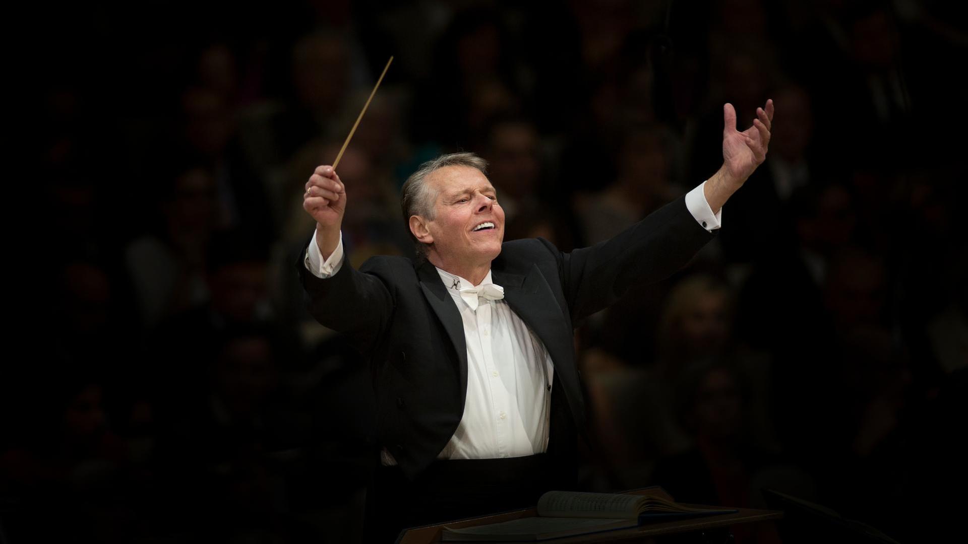 Der Dirigent Mariss Jansons