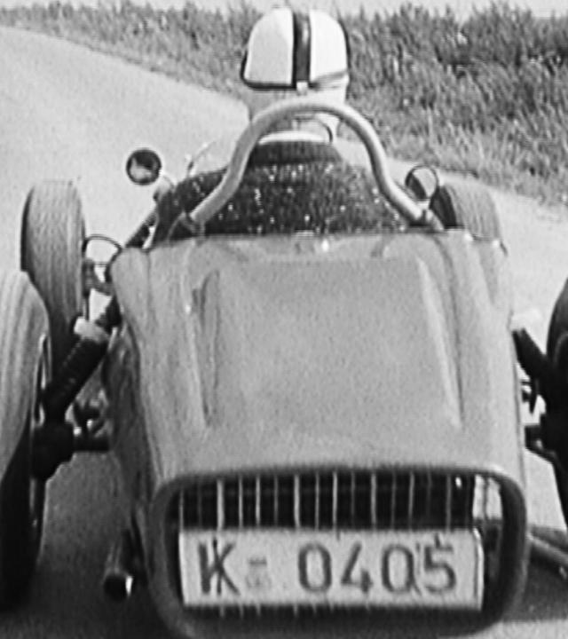 Der Formel-Baby-Junior-Rennwagen macht bis zu 160 Sachen